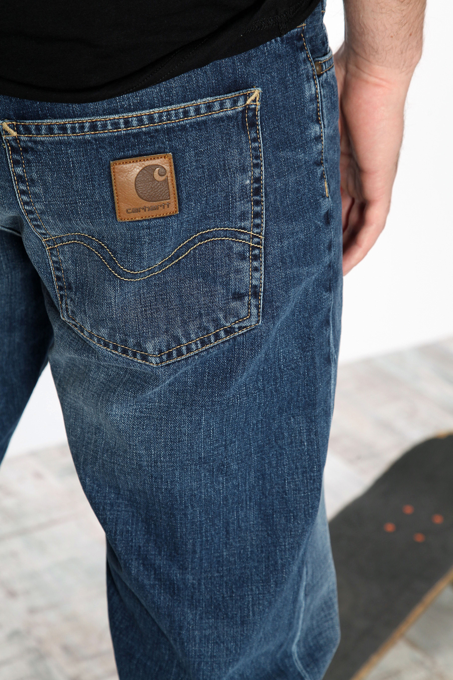 Carhartt WIP Marlow Relaxed Straight Fit Jeans